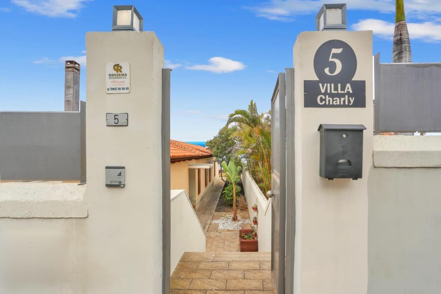Villa Charly Puerto de la Madera Eksteriør billede